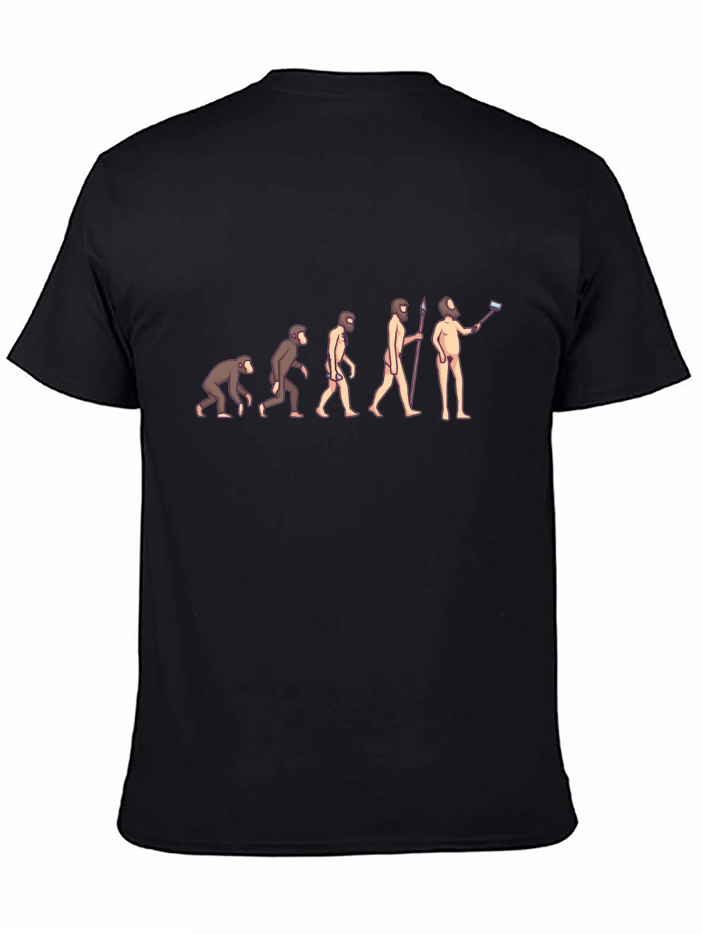 Evolution Selfie T-Shirt - Funny Science Tee