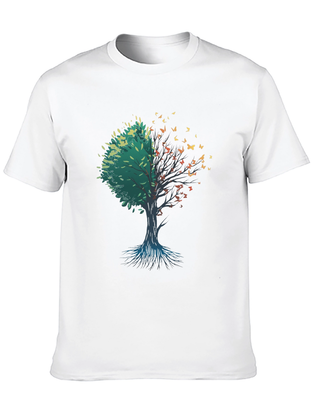 Natures Seasons Tree Graphic Tee