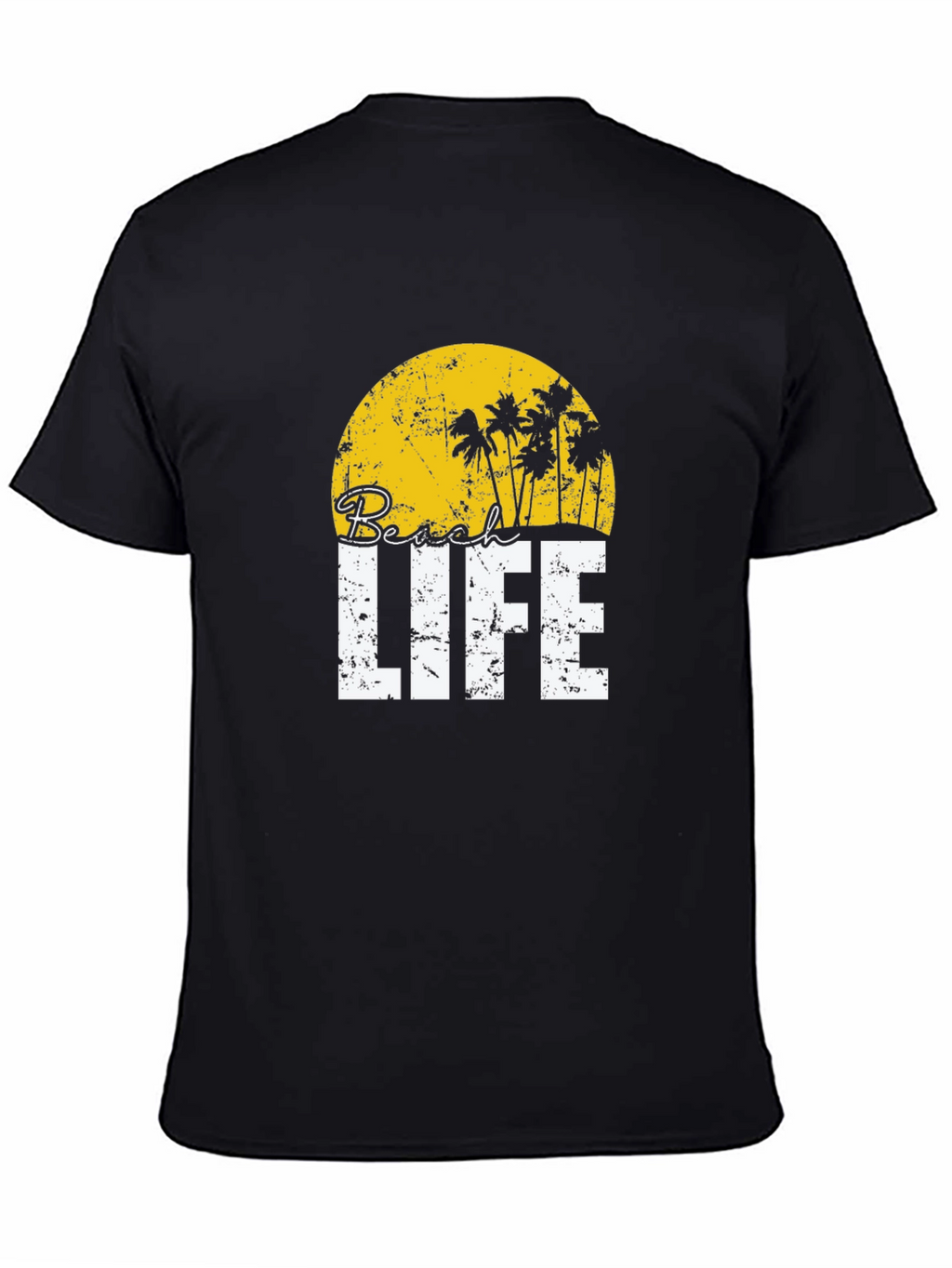 Beach Life T-Shirt - Tropical Palm Tree Graphic Tee