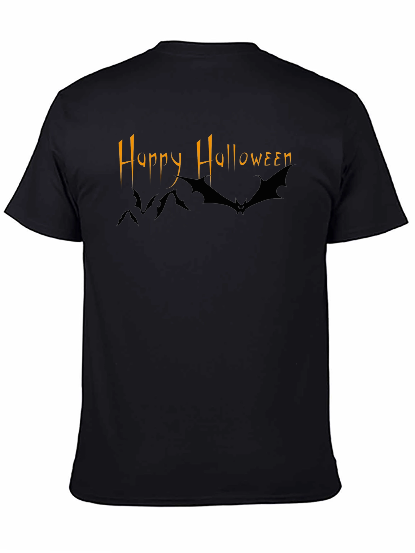 Happy Halloween Bat Graphic Tee
