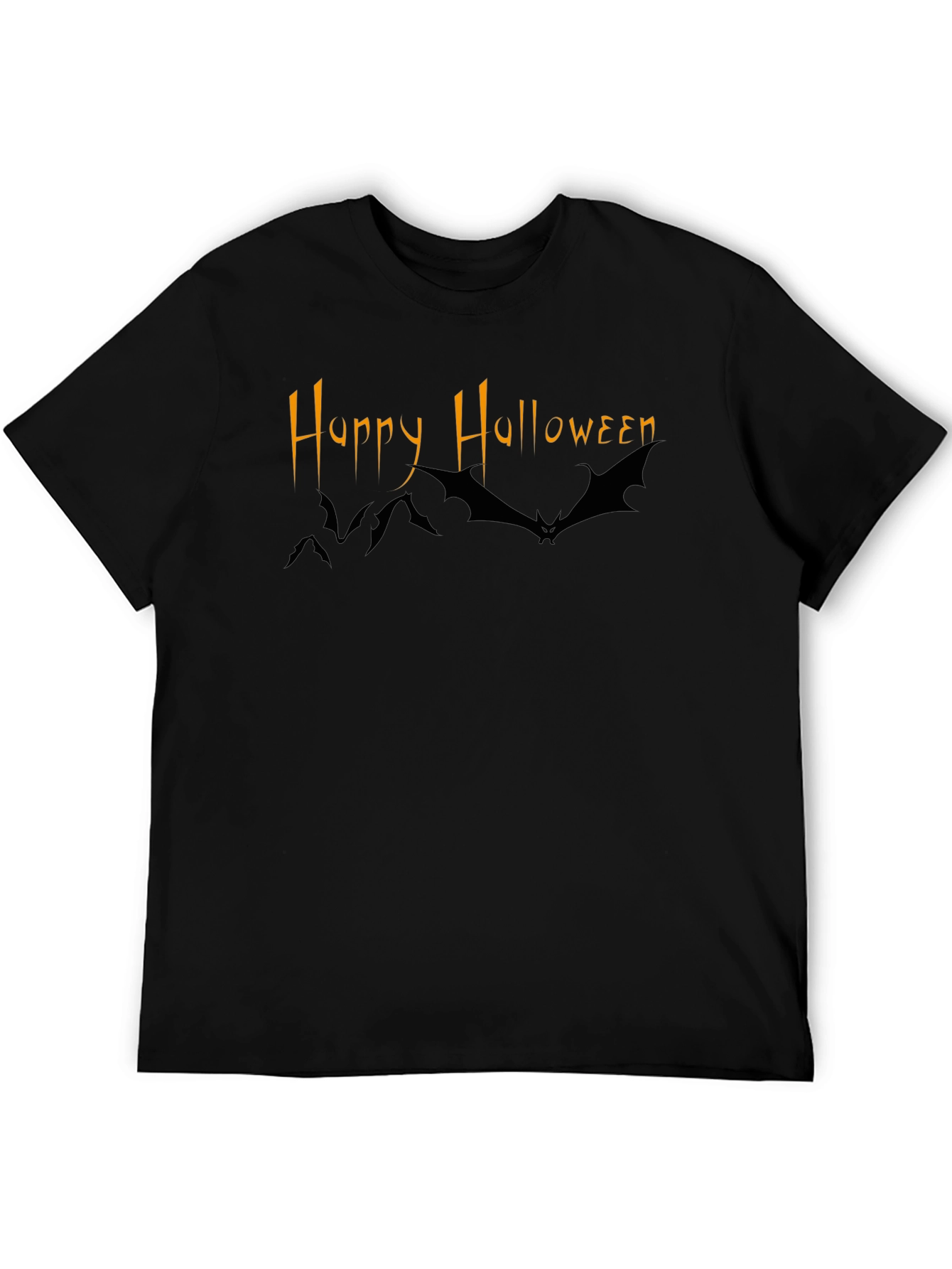 Happy Halloween Bat Graphic Tee