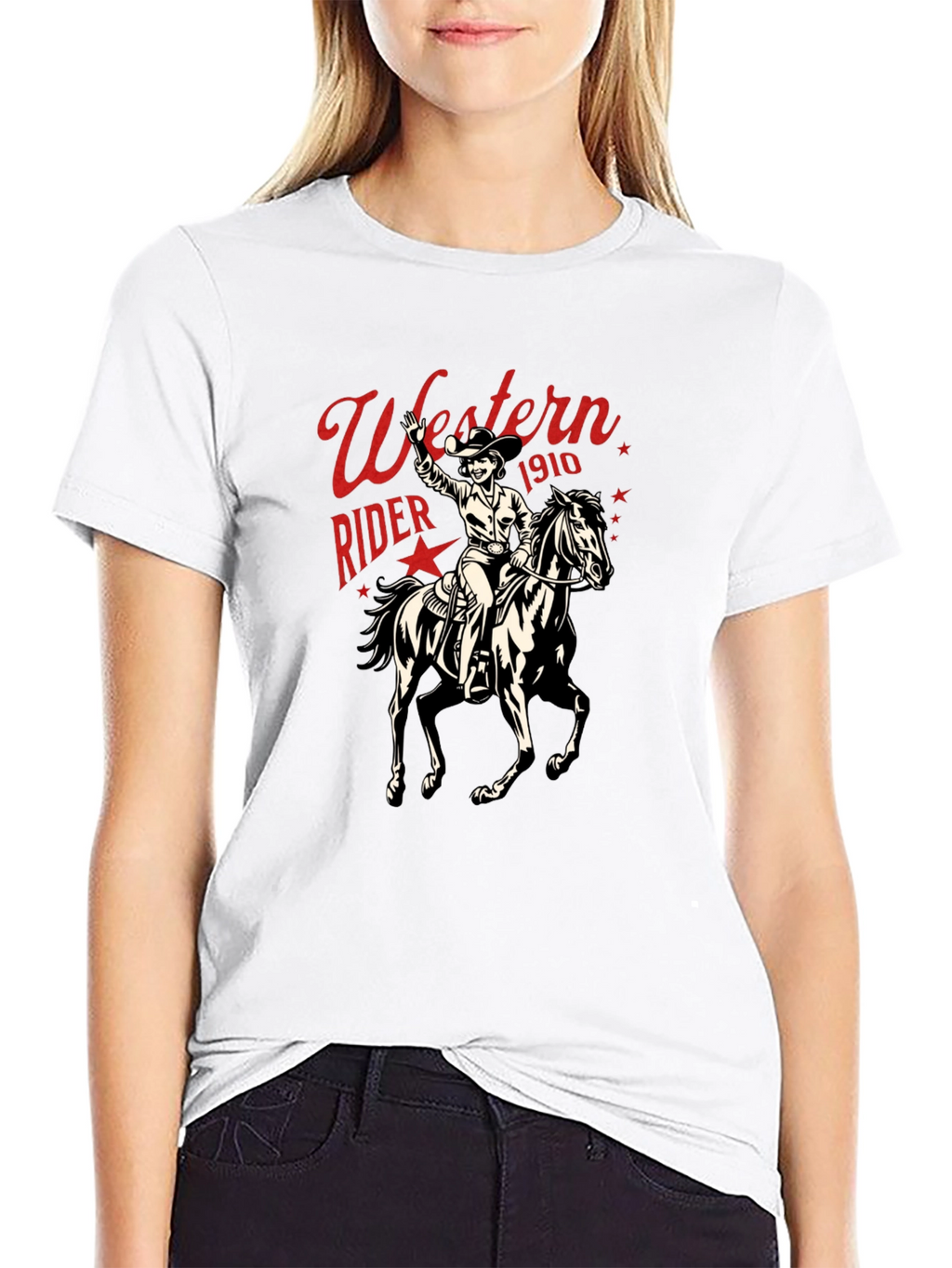 Western Rider 1910 Graphic T-Shirt