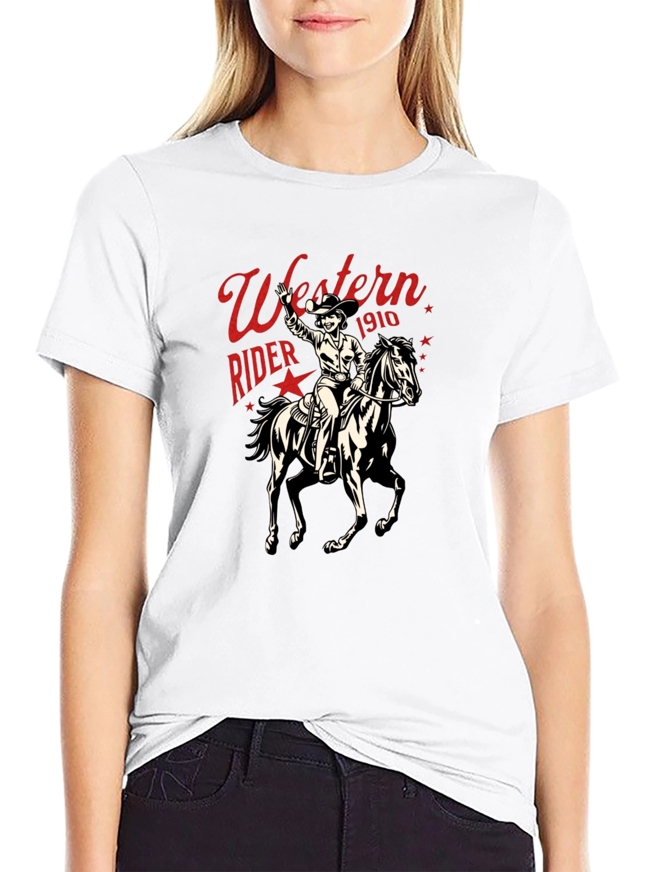 Western Rider 1910 Graphic T-Shirt