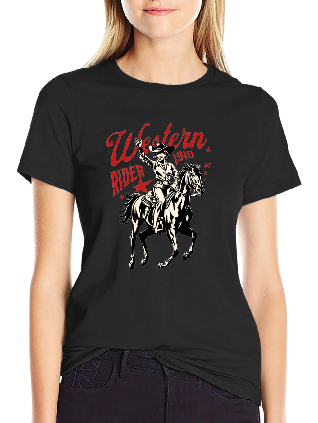 Western Rider 1910 Graphic T-Shirt