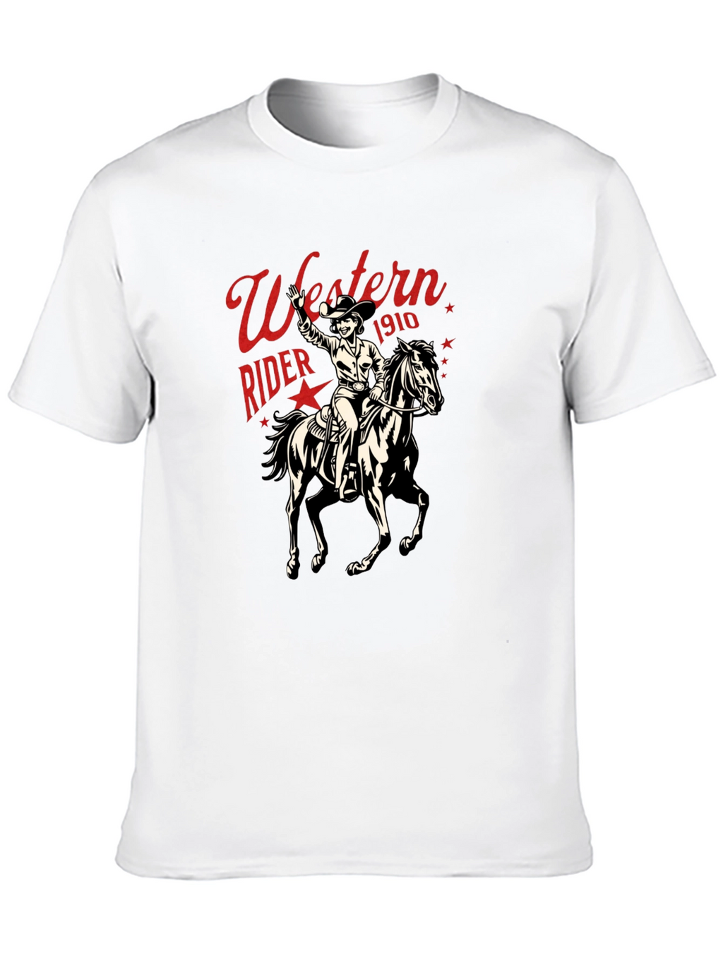 Western Rider 1910 Graphic T-Shirt
