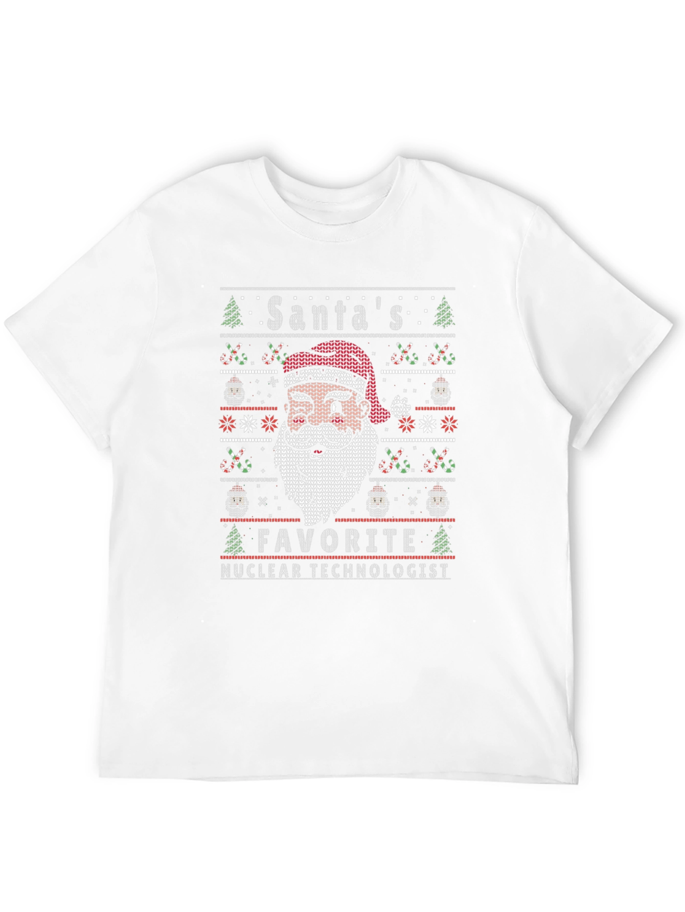 Santas Favorite Nuclear Technologist Christmas T-Shirt