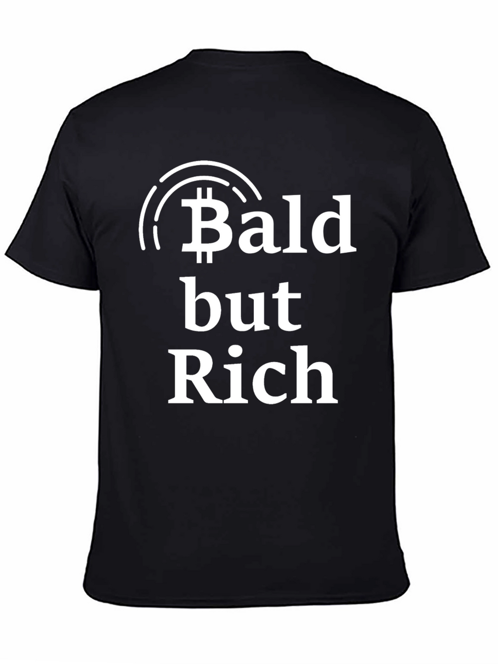 Bald but Rich Bitcoin T-Shirt