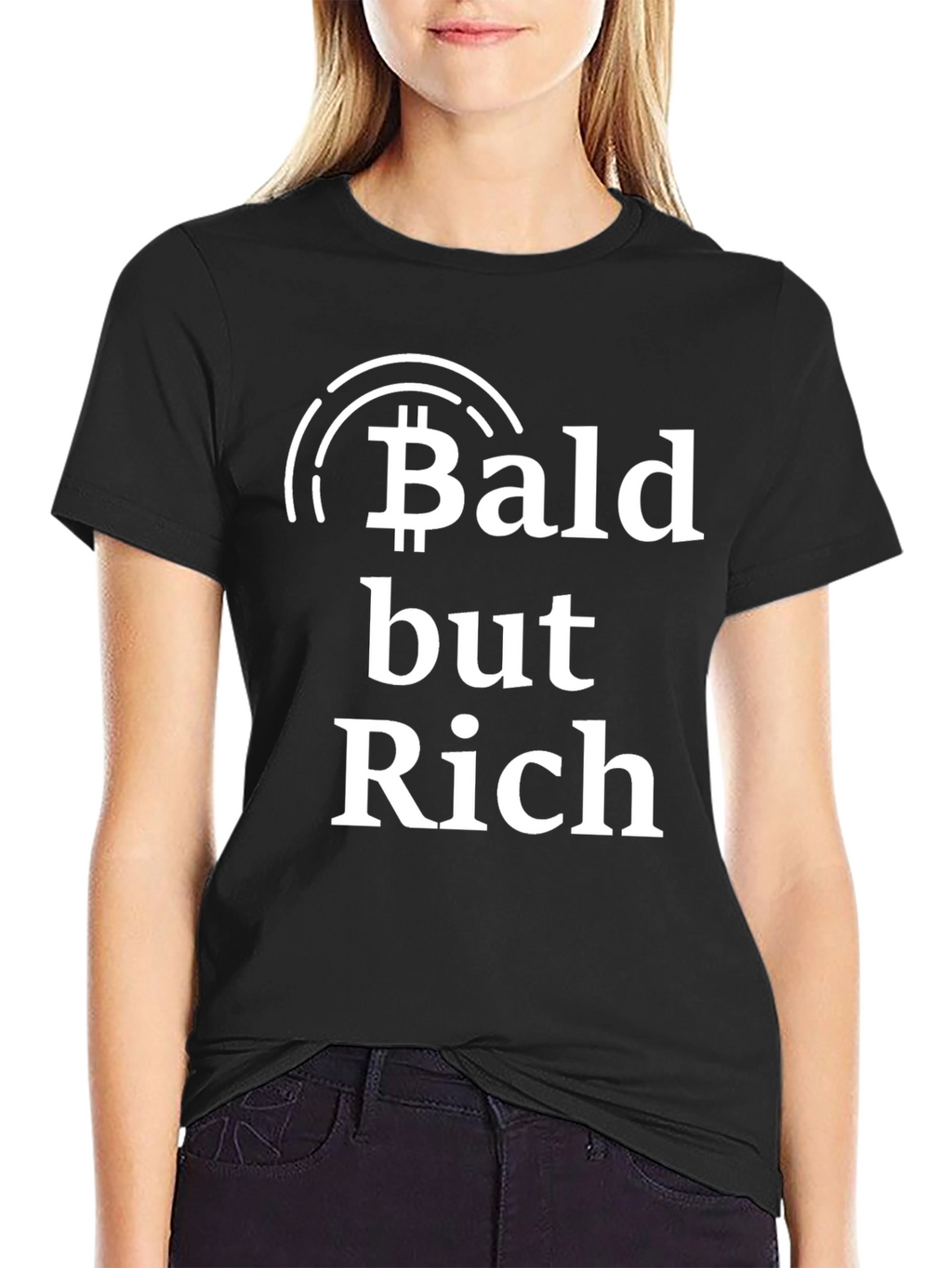 Bald but Rich Bitcoin T-Shirt