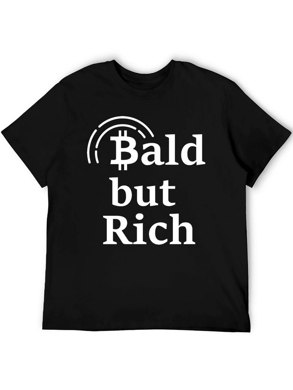 Bald but Rich Bitcoin T-Shirt