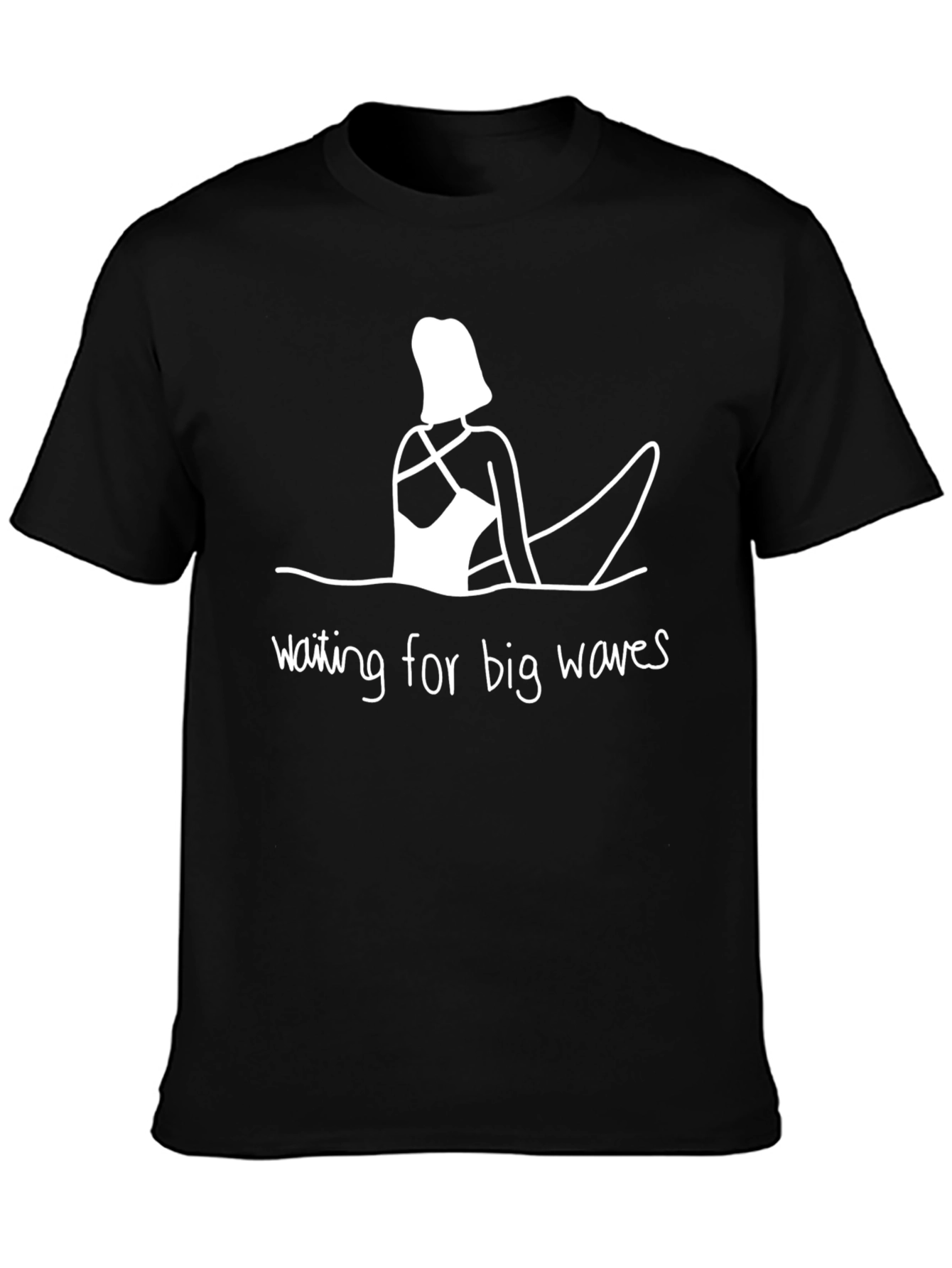 Waiting for Waves Graphic Tee