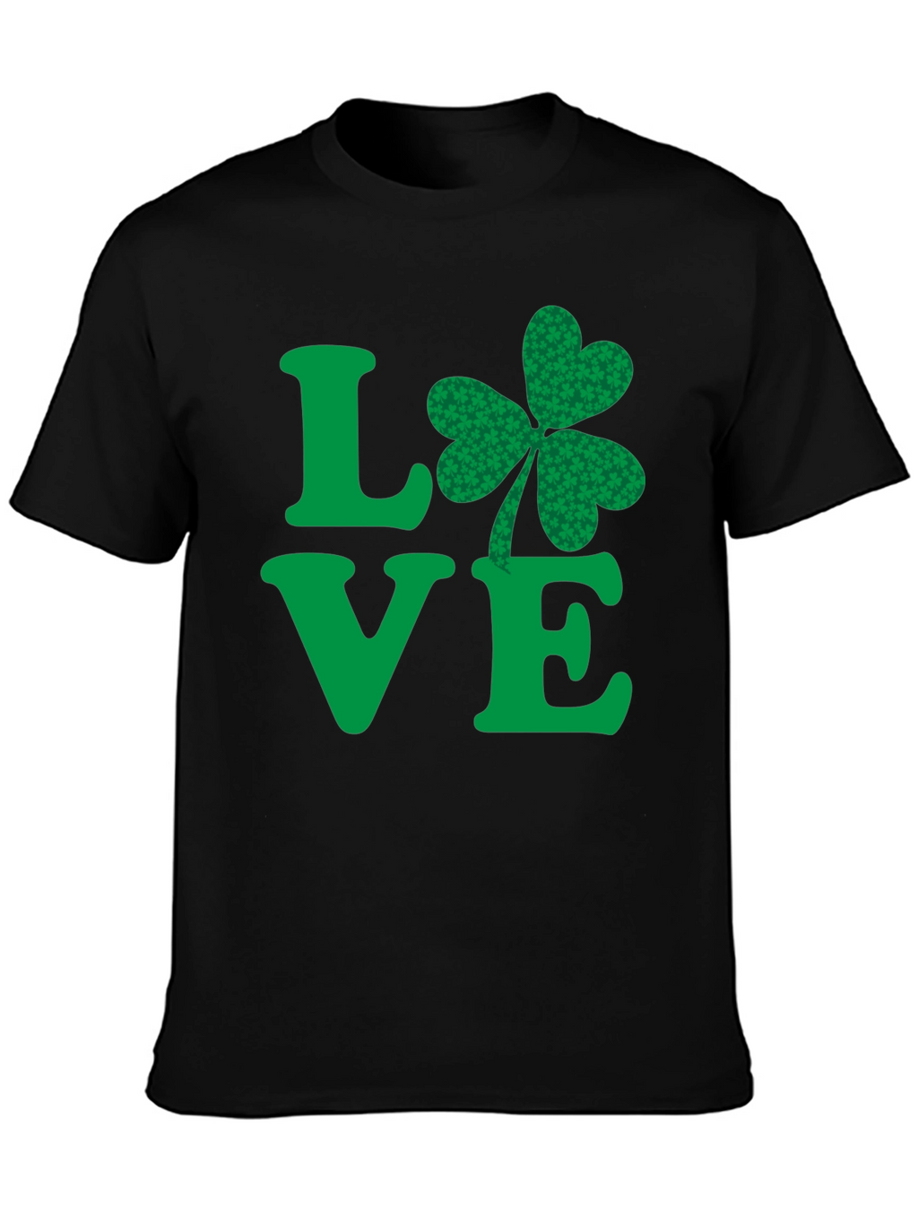St Patricks Day Love Shamrock Mens T-Shirt
