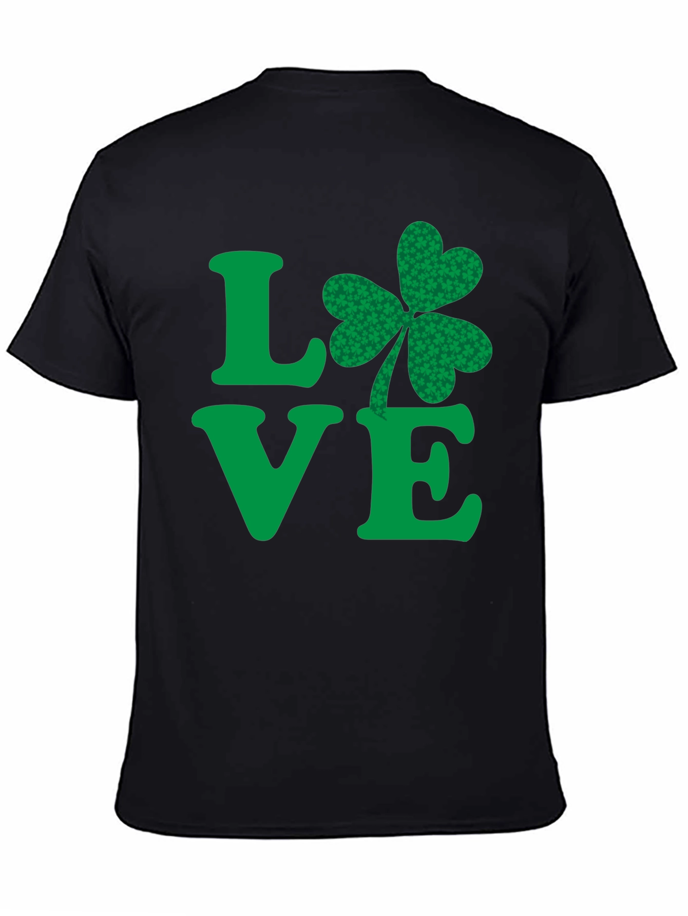 St Patricks Day Love Shamrock Mens T-Shirt