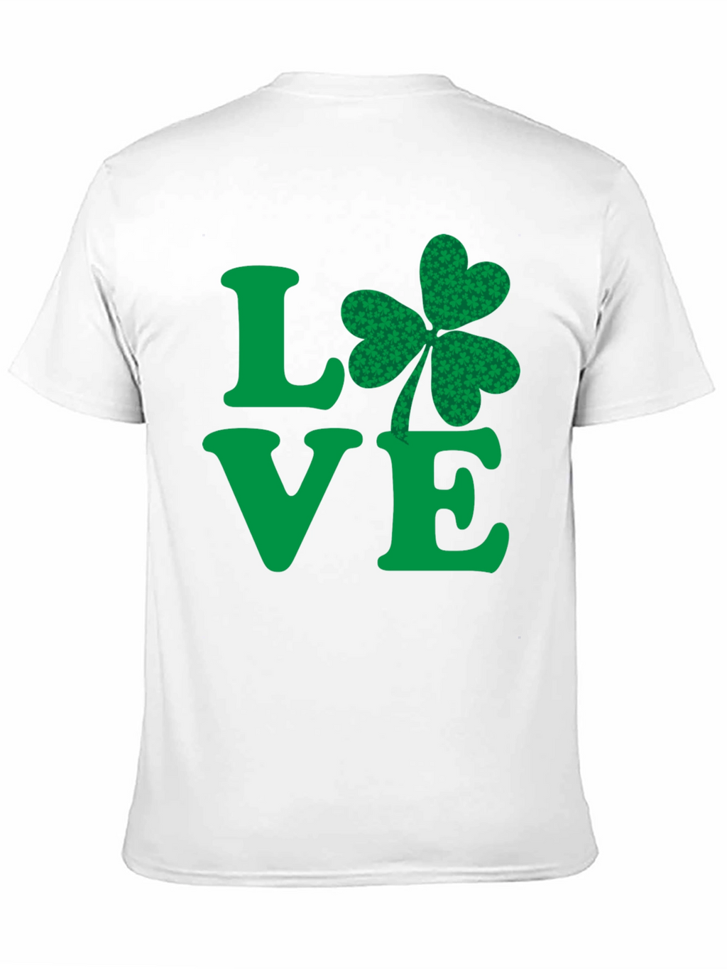 St Patricks Day Love Shamrock Mens T-Shirt