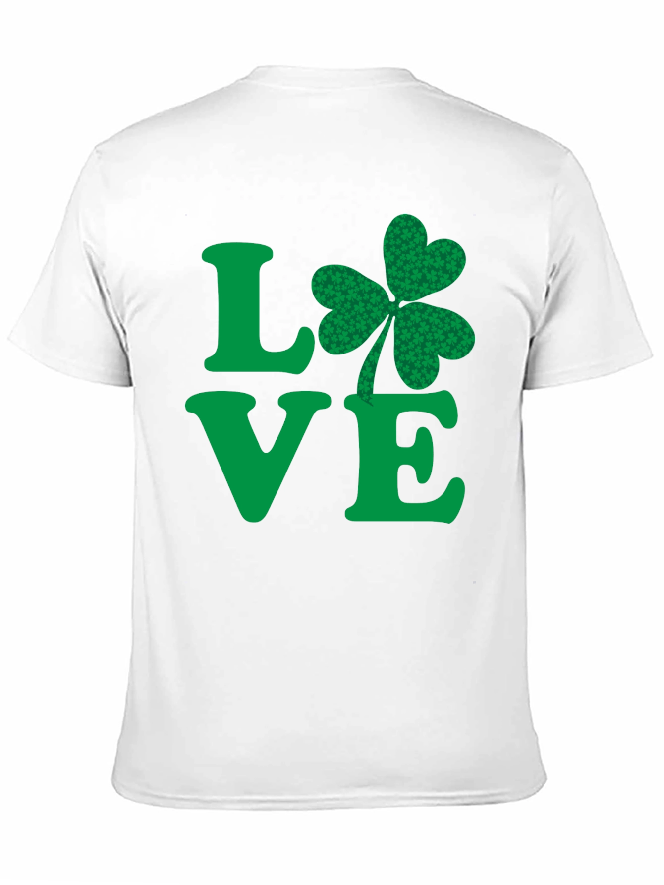 St Patricks Day Love Shamrock Mens T-Shirt