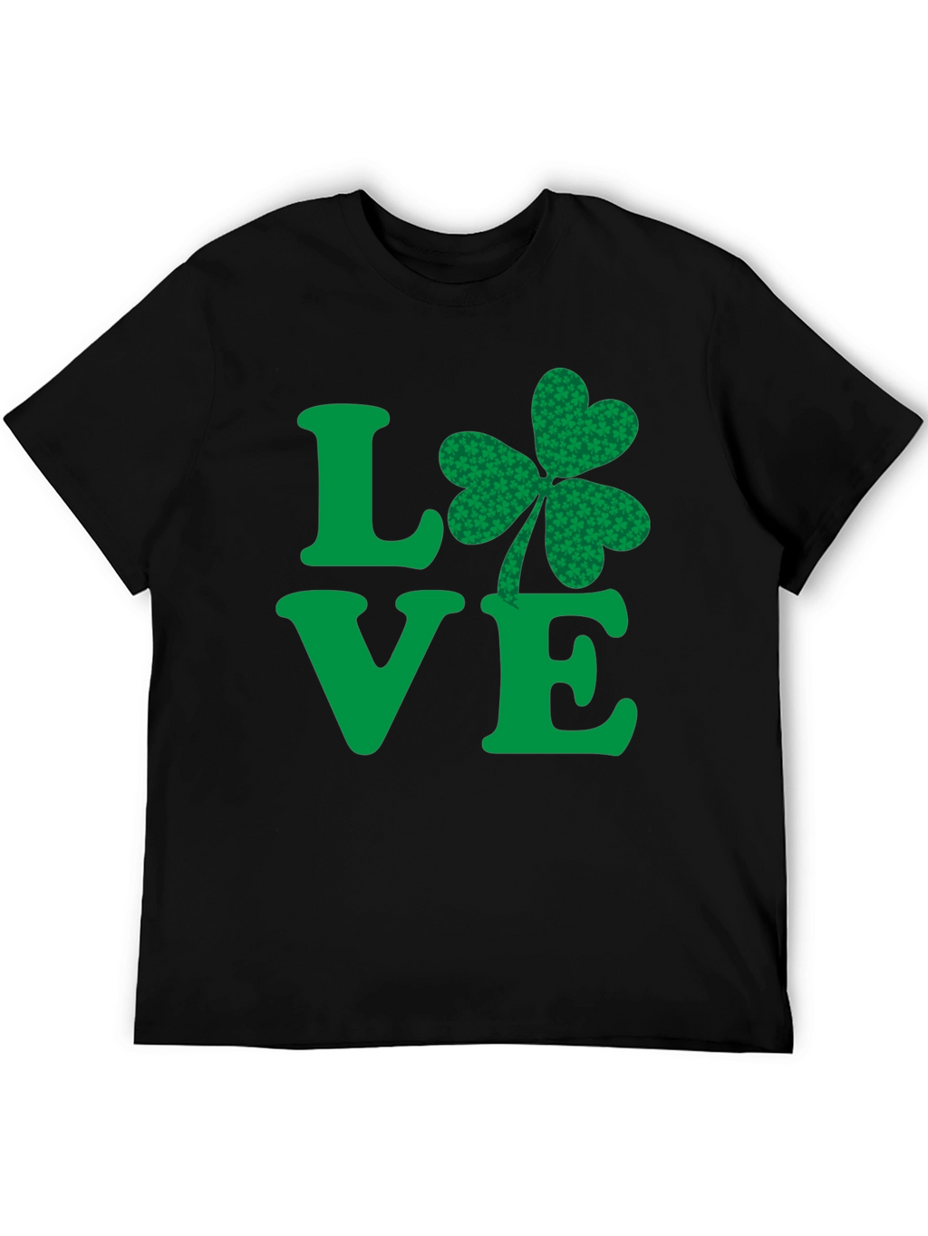 St Patricks Day Love Shamrock Mens T-Shirt