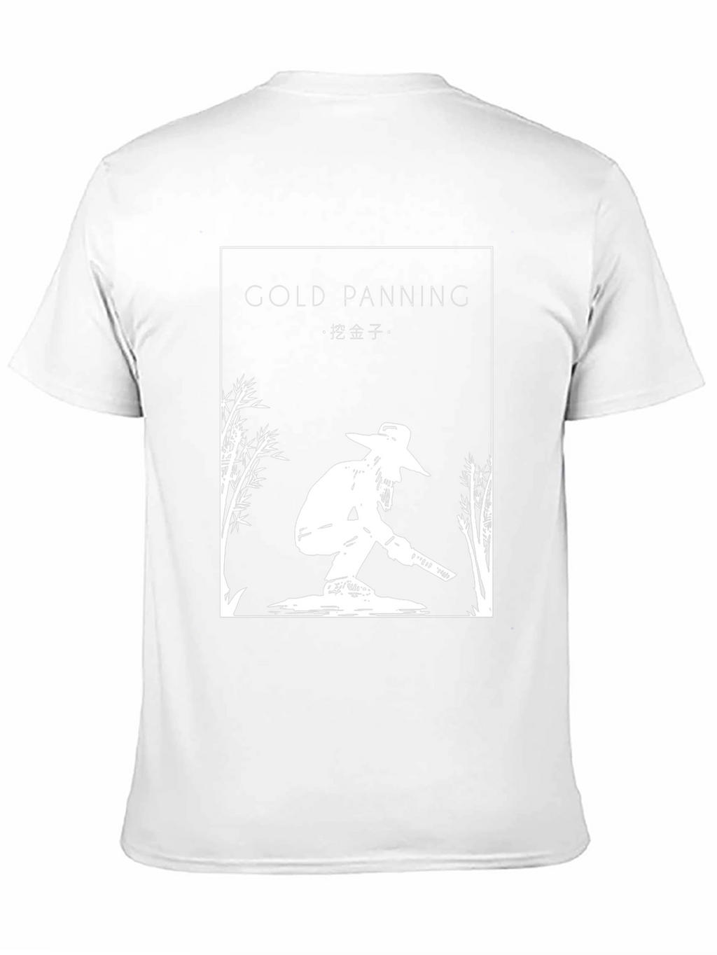Gold Panning Graphic Tee - Black