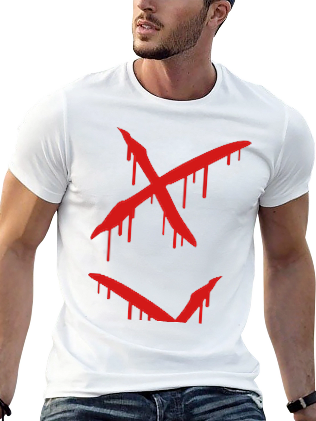 Bloody Smile Graphic T-Shirt