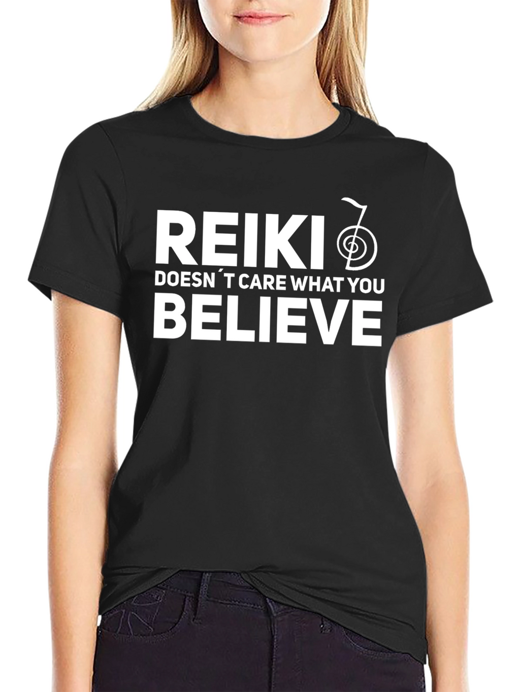 Reiki Doesnt Care What You Believe - Graphic Tee