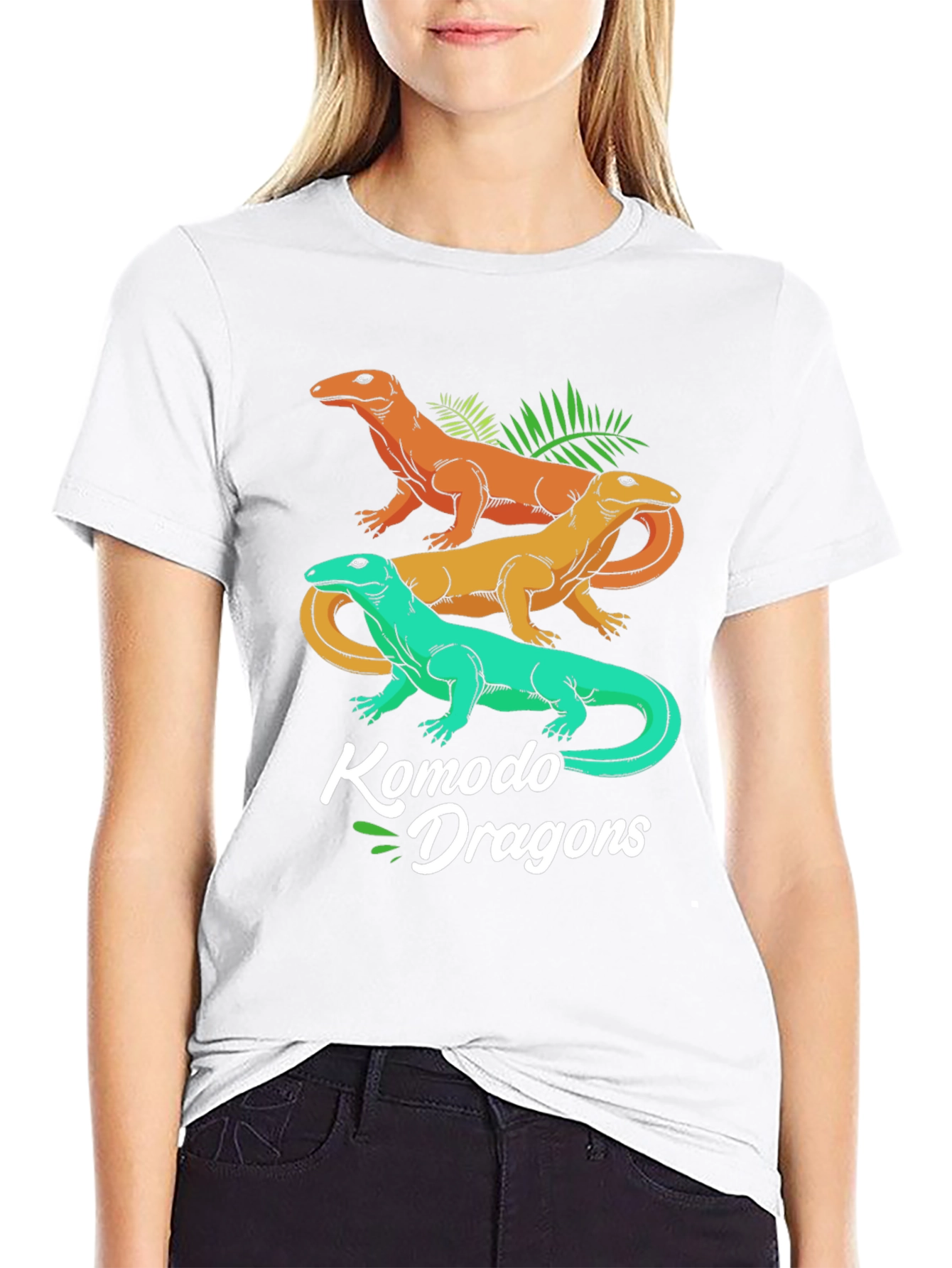Komodo Dragons Graphic Tee - Mens Black T-Shirt