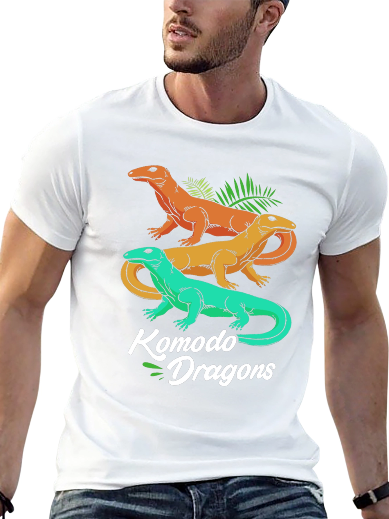 Komodo Dragons Graphic Tee - Mens Black T-Shirt