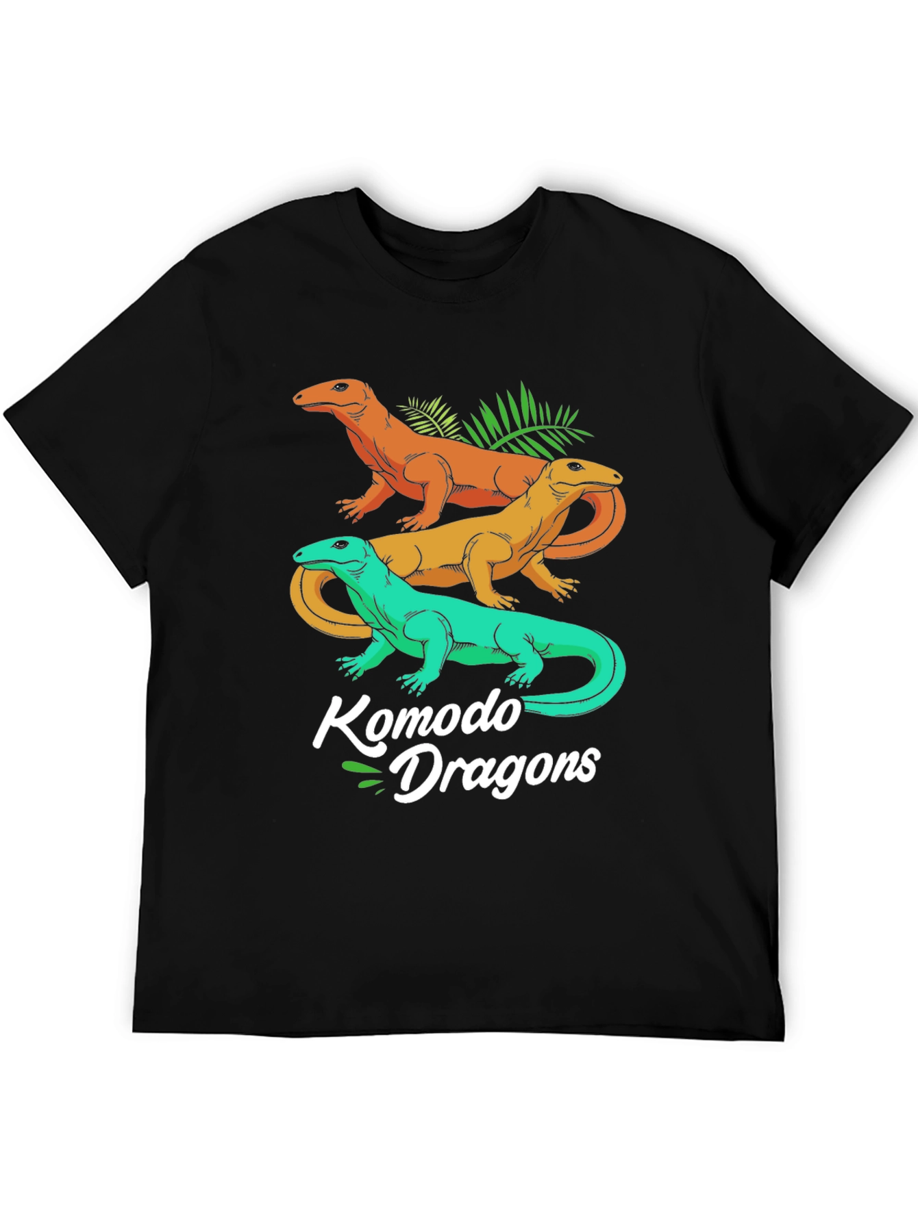 Komodo Dragons Graphic Tee - Mens Black T-Shirt