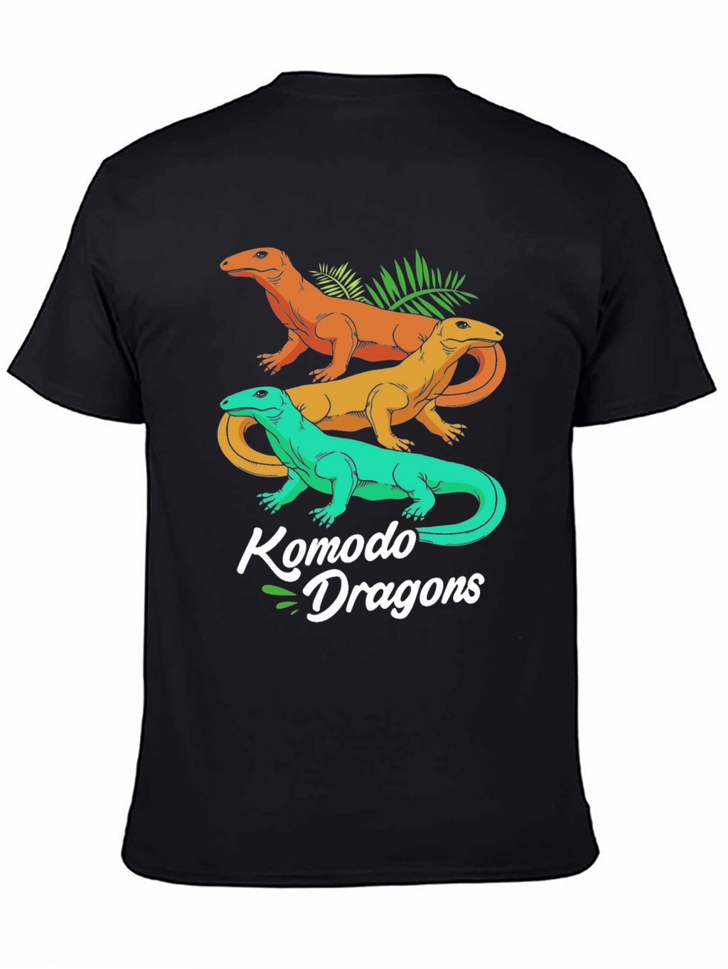 Komodo Dragons Graphic Tee - Mens Black T-Shirt