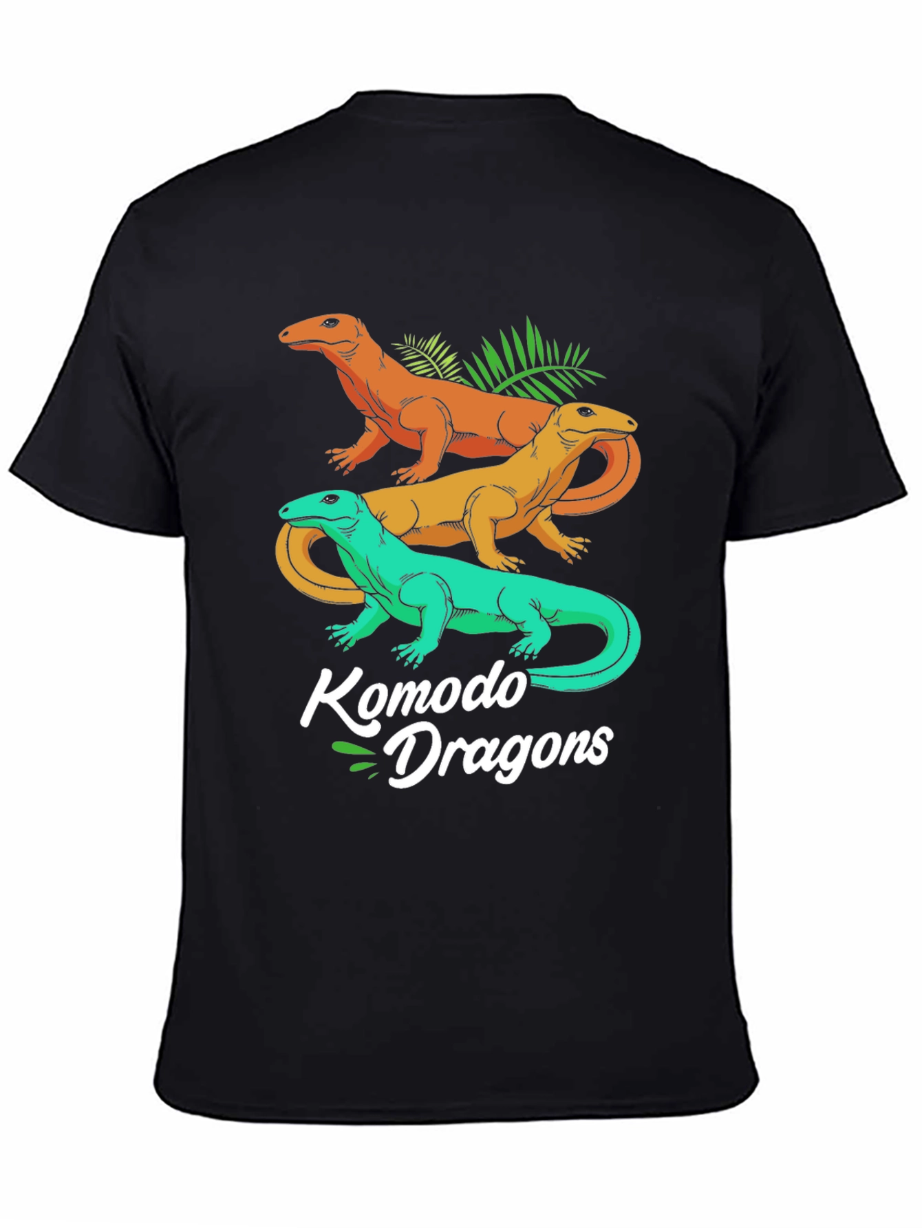 Komodo Dragons Graphic Tee - Mens Black T-Shirt