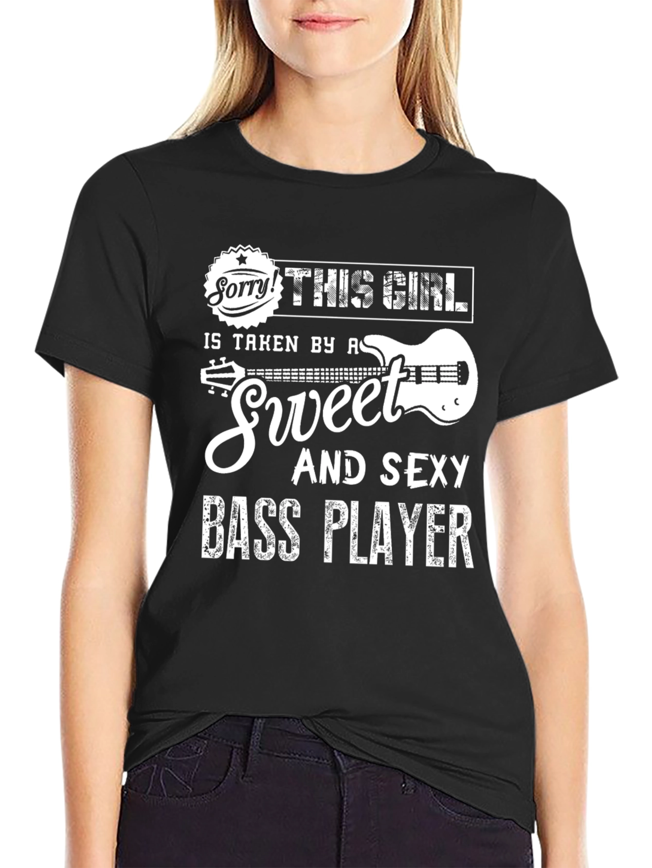 This Girl is Taken by a Bass Player T-Shirt