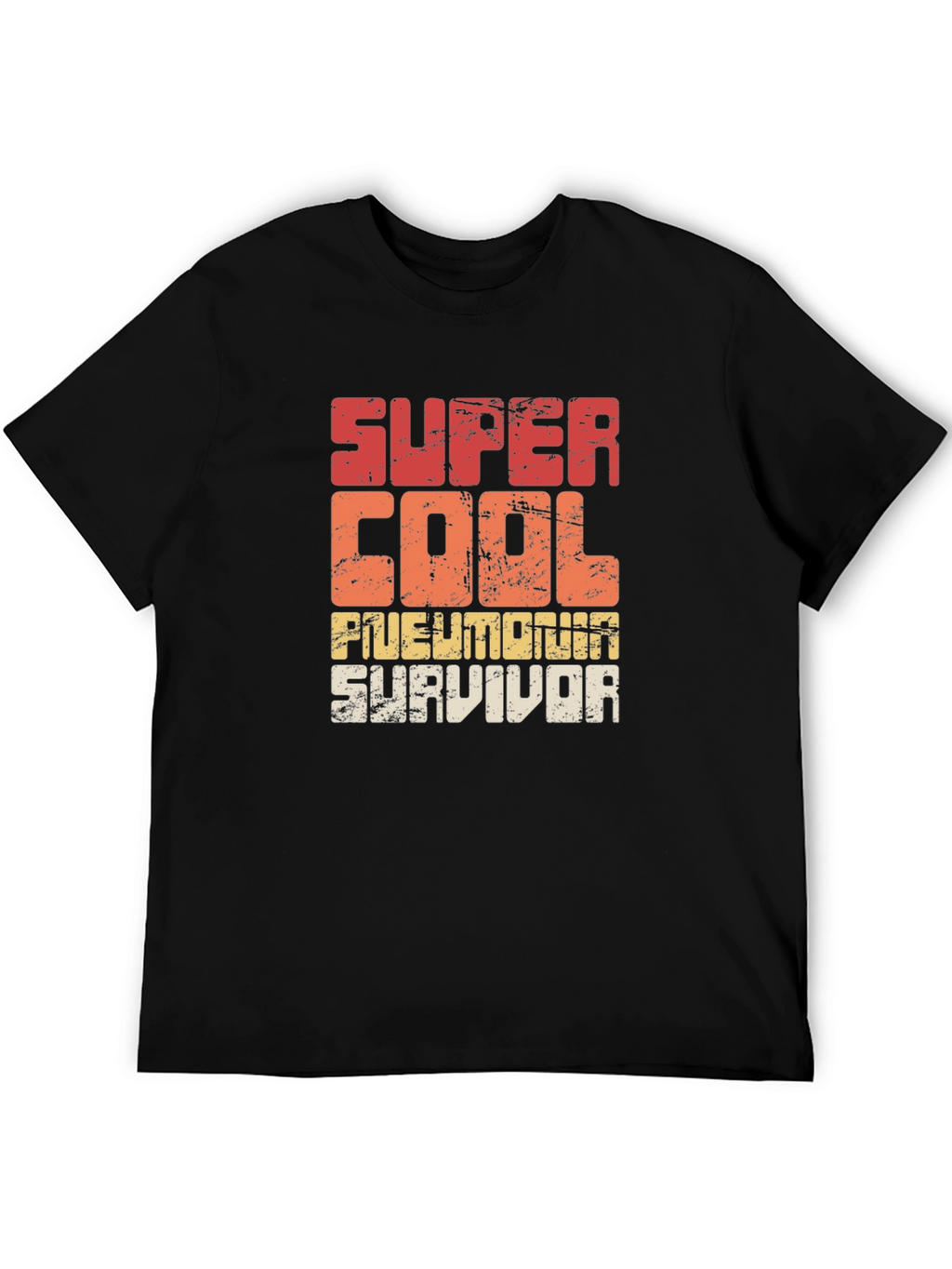 Super Cool Pneumonia Survivor Graphic T-Shirt