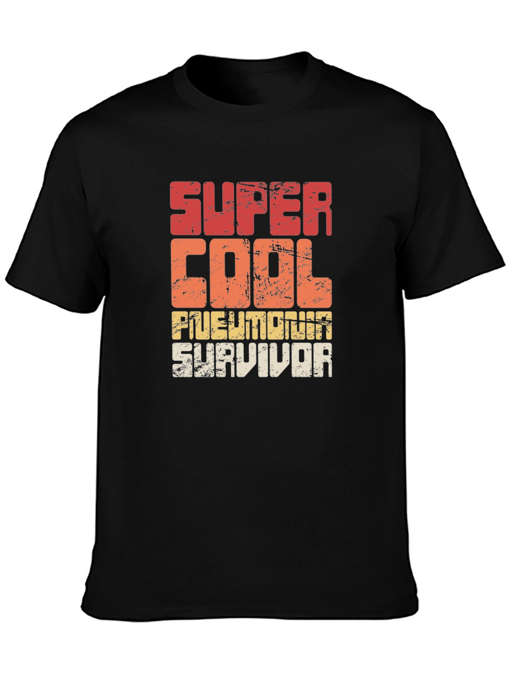 Super Cool Pneumonia Survivor Graphic T-Shirt