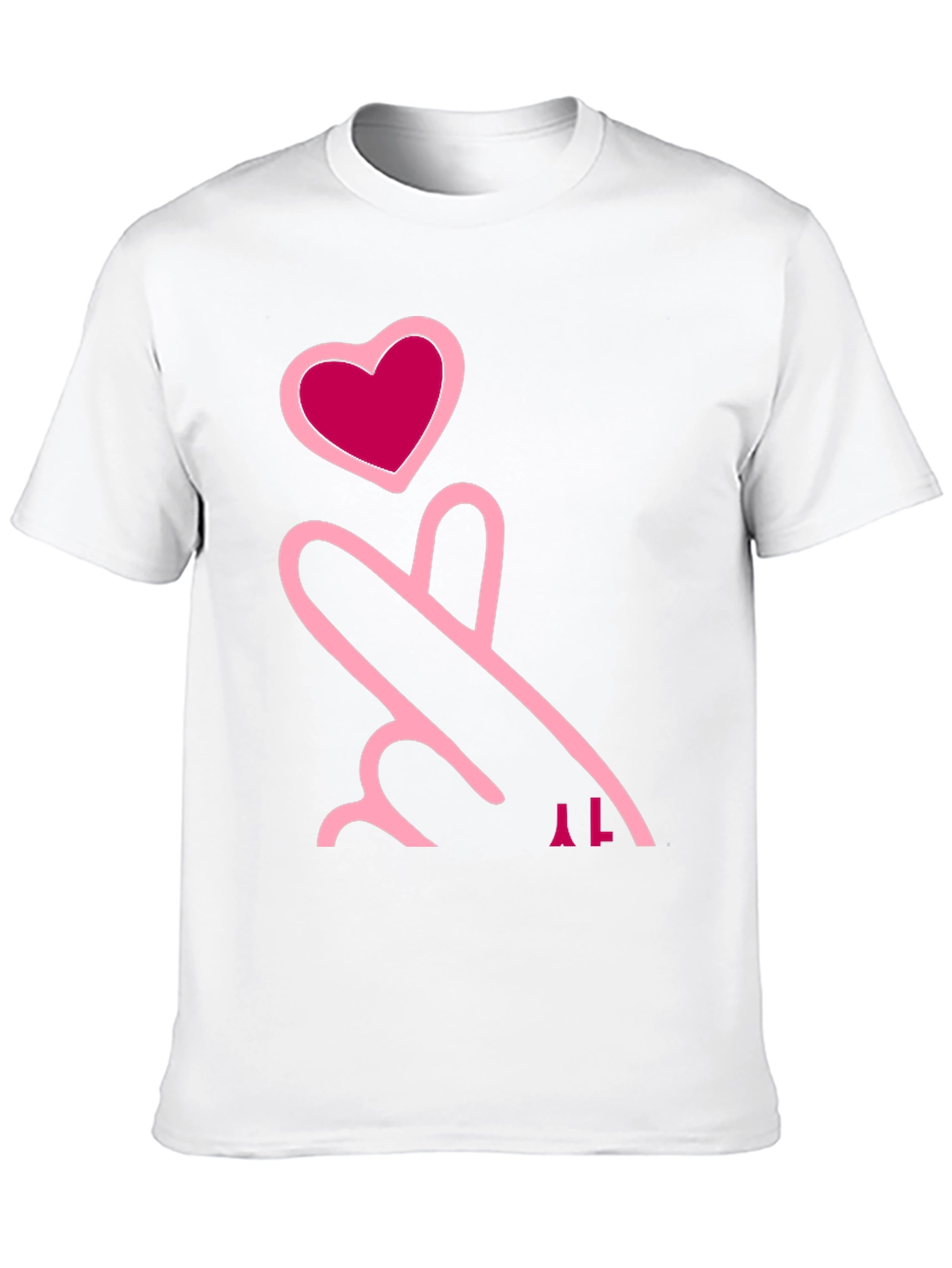 Love Sign Black T-Shirt