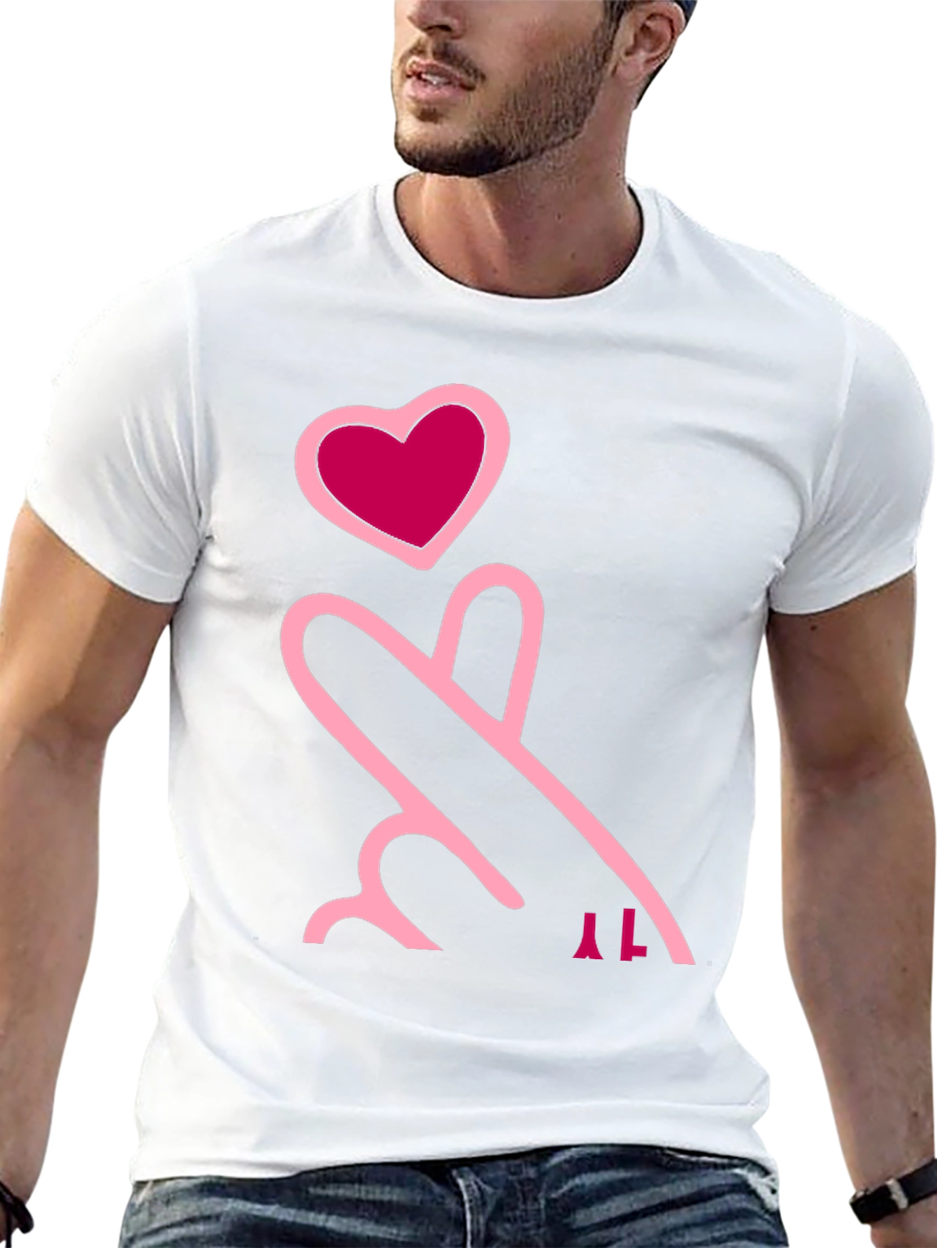 Love Sign Black T-Shirt