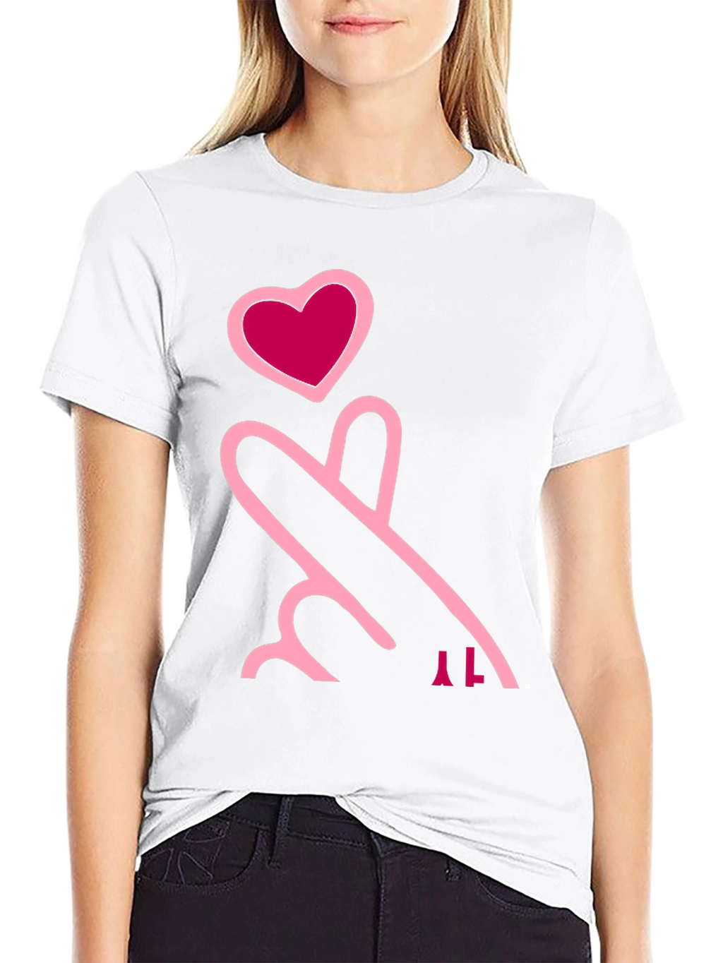 Love Sign Black T-Shirt