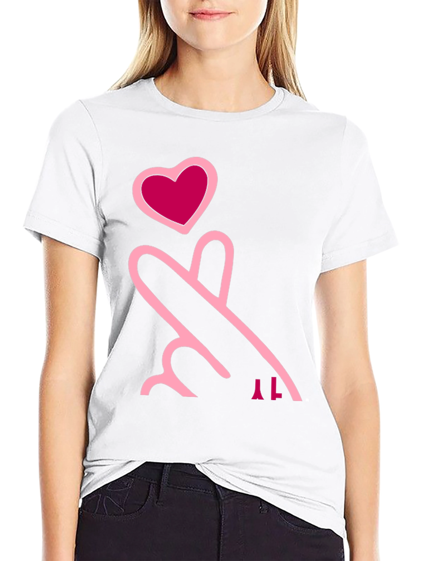 Love Sign Black T-Shirt