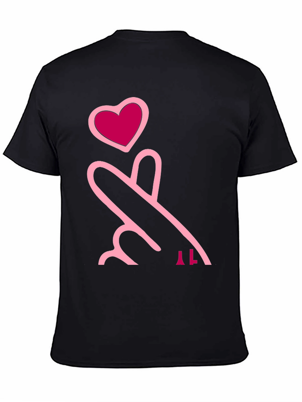 Love Sign Black T-Shirt