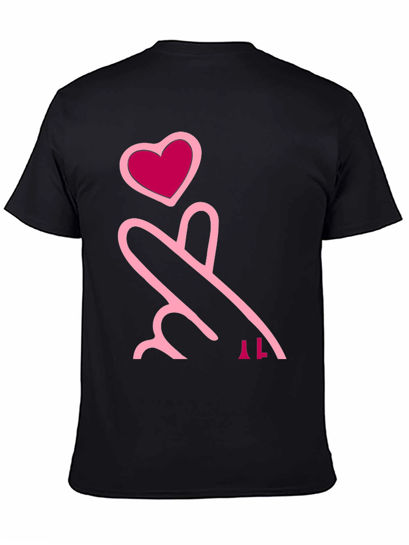 Love Sign Black T-Shirt
