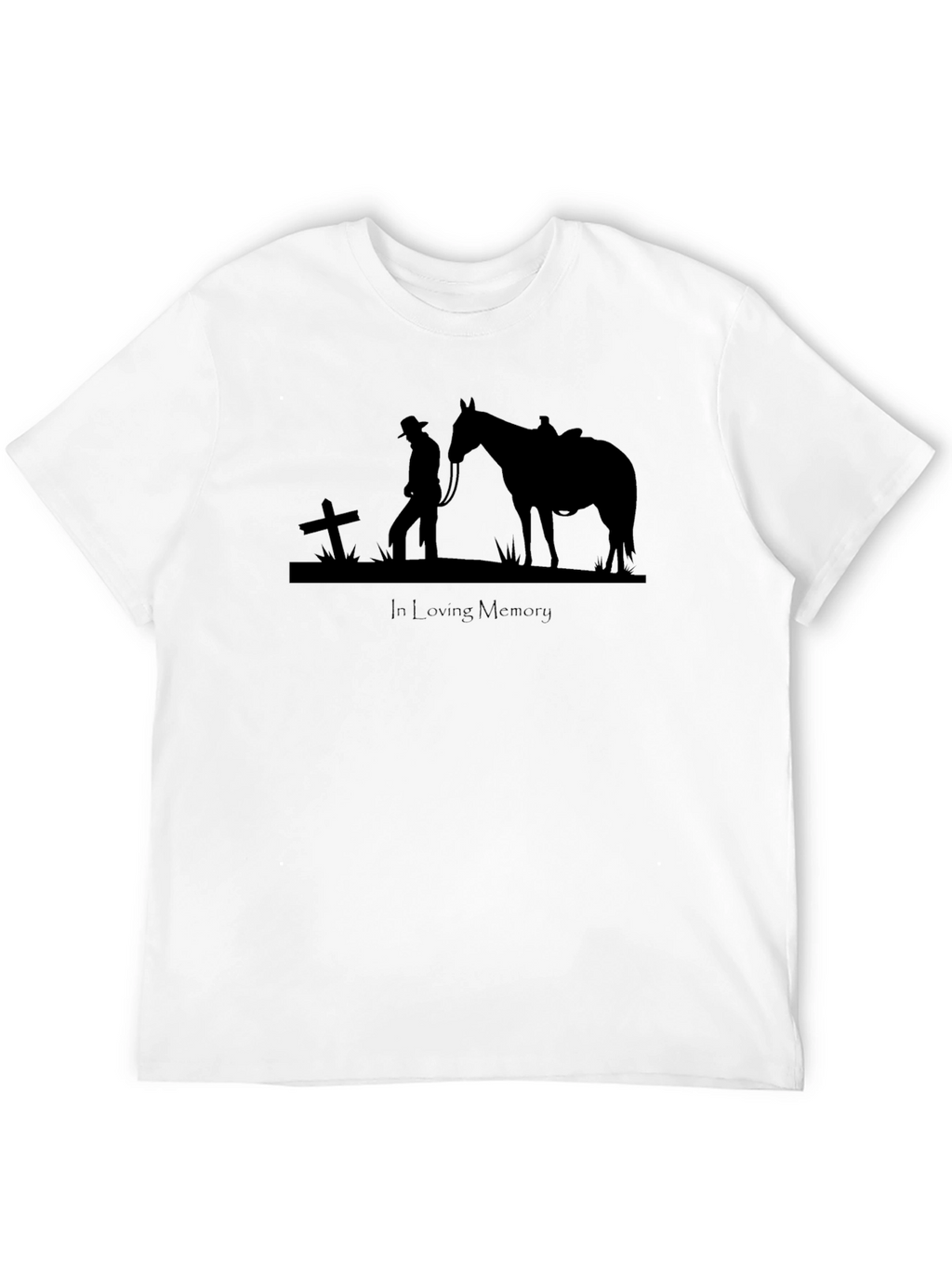 In Loving Memory Cowboy Horse T-Shirt