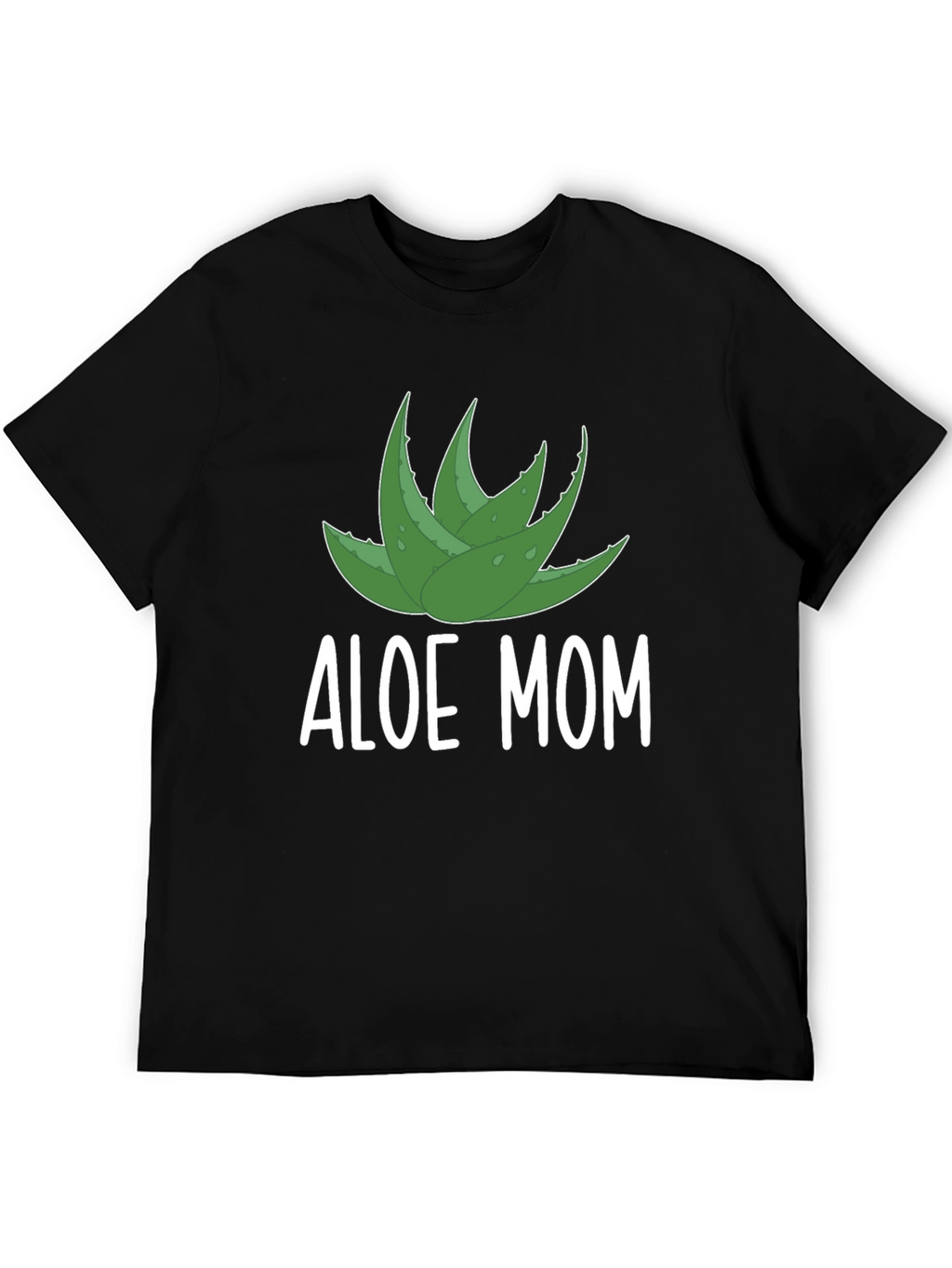 Aloe Mom Graphic T-Shirt - Black