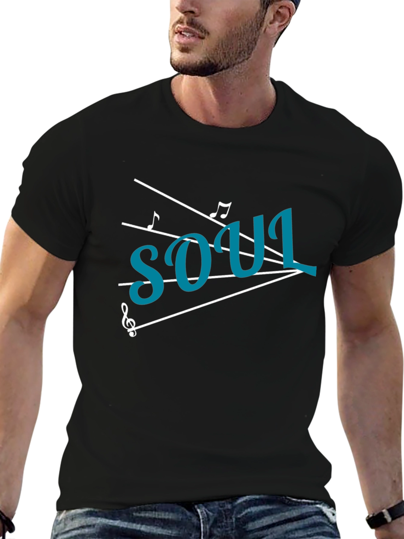 Soul Music Graphic T-Shirt - Stylish Comfort Fit Tee