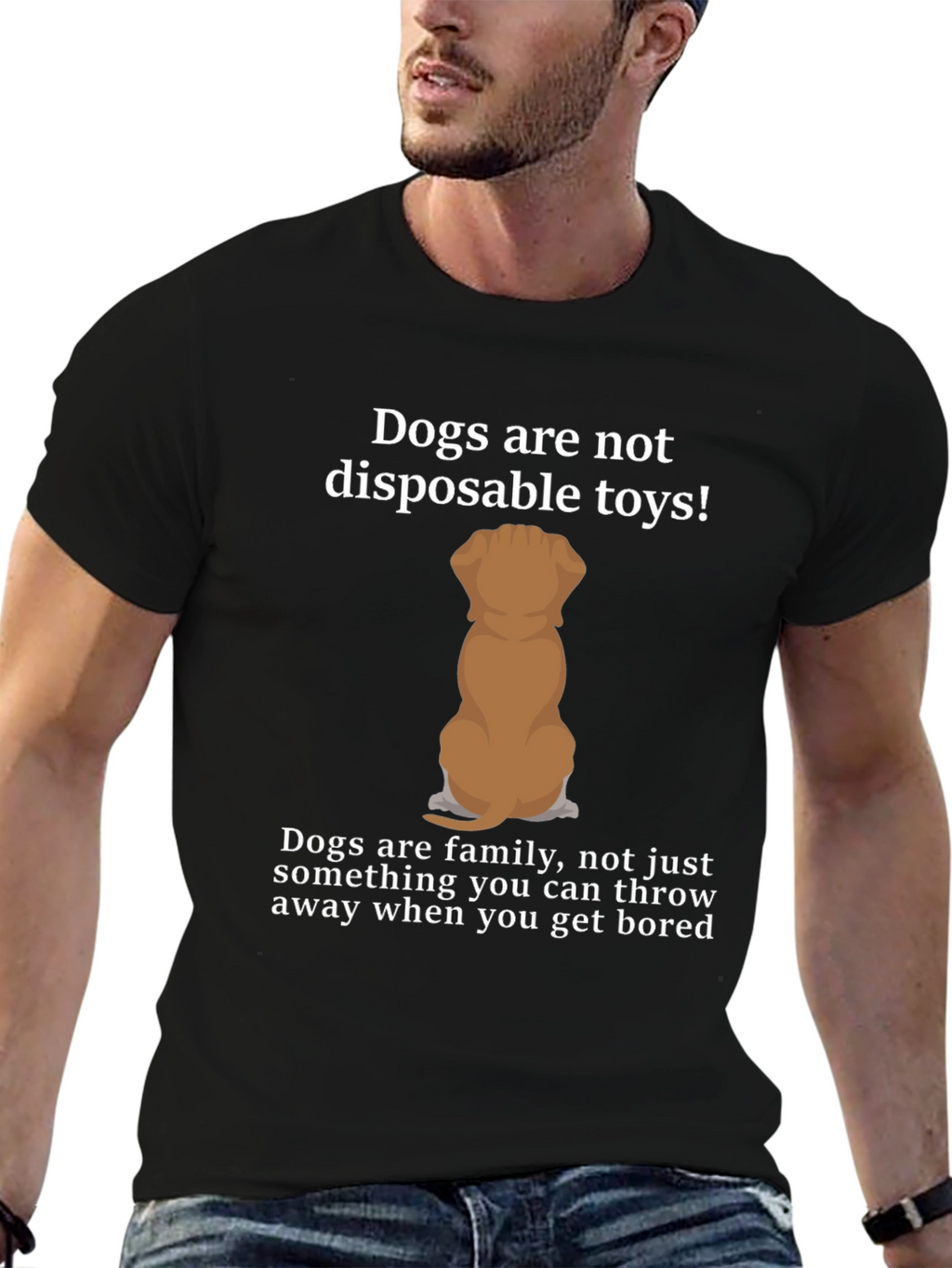 Dogs Are Family Graphic T-Shirt