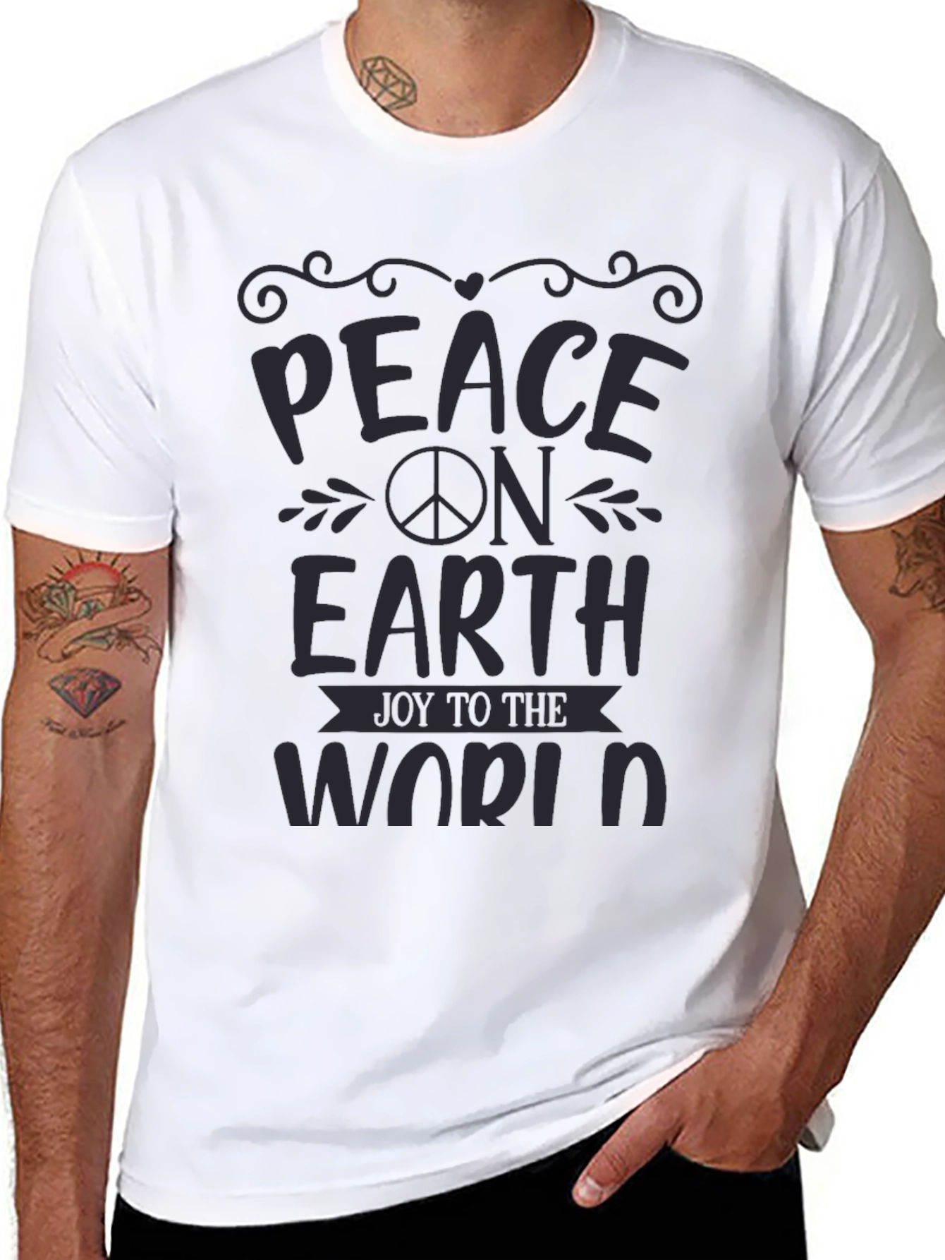 Peace on Earth Graphic Tee