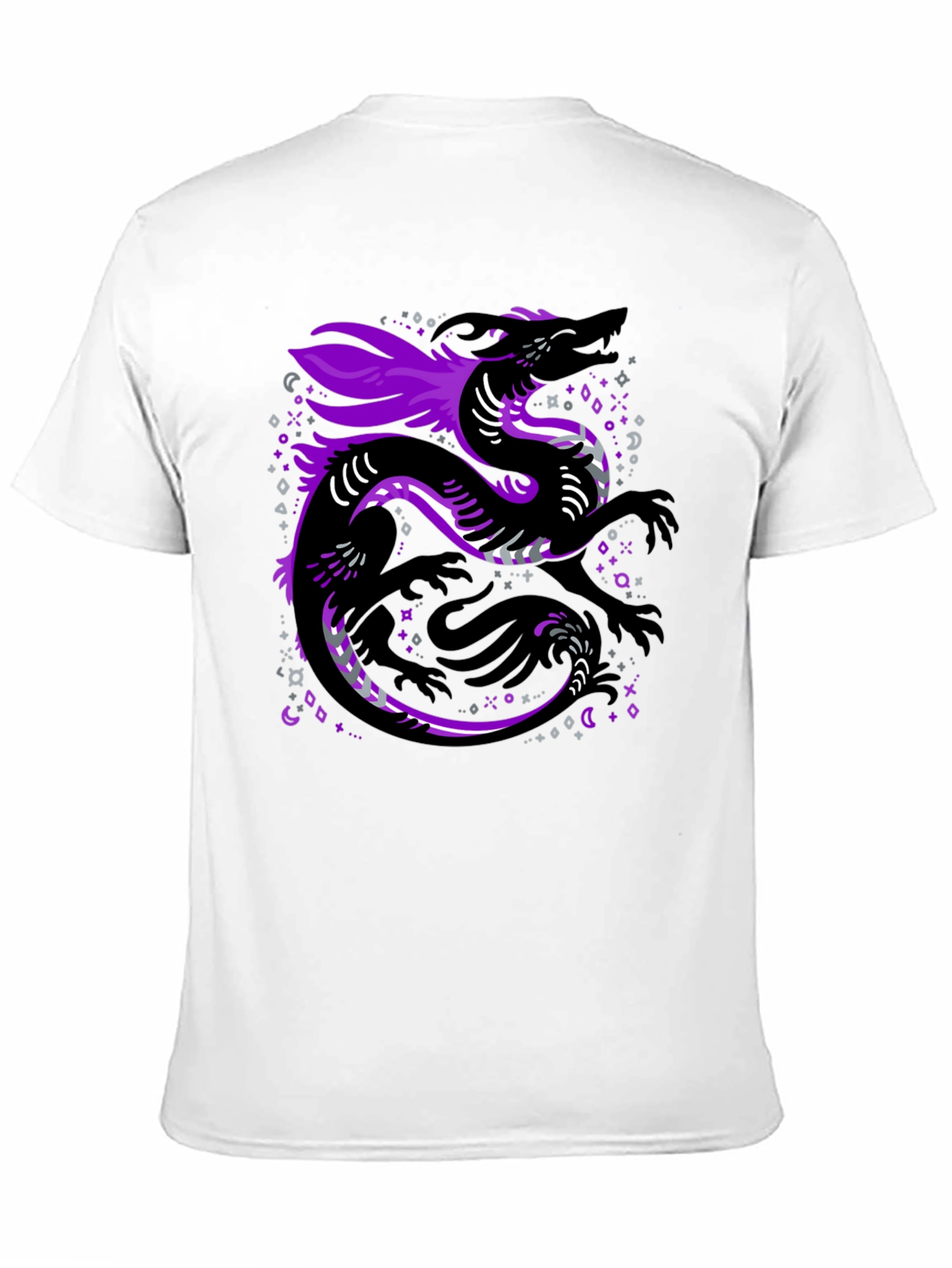 Asexual Pride Dragon Graphic T-Shirt