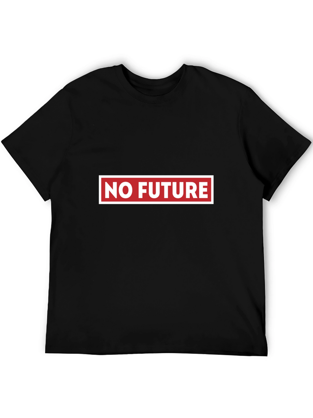 No Future Graphic Tee - Bold Statement Shirt