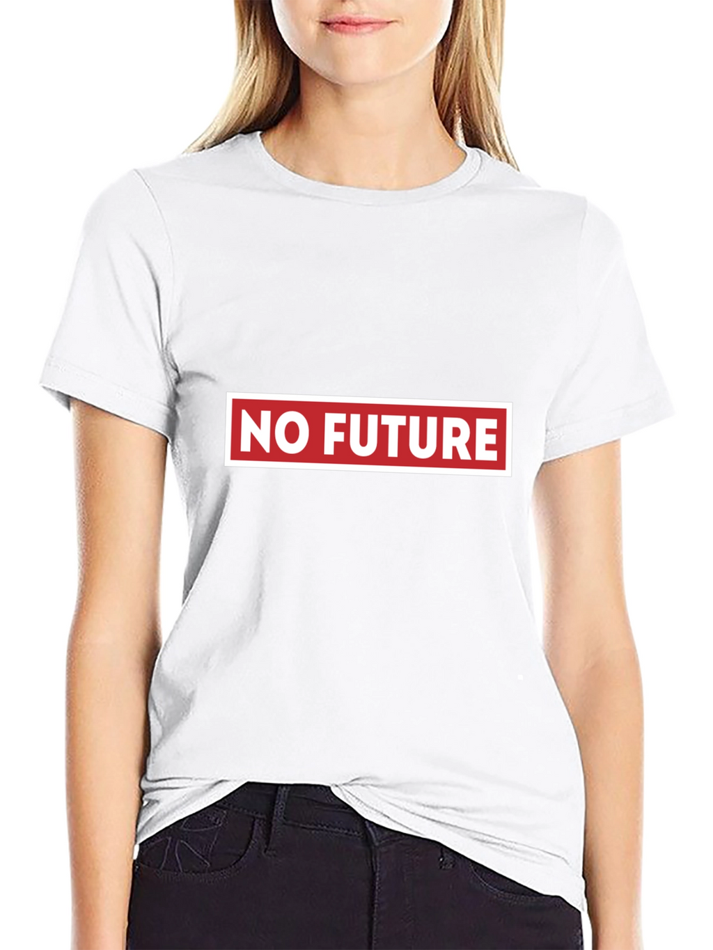 No Future Graphic Tee - Bold Statement Shirt
