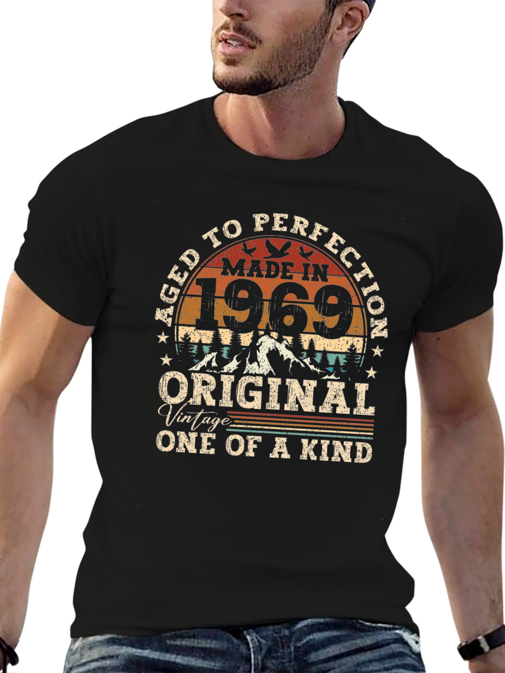 Aged to Perfection 1969 Graphic T-Shirt