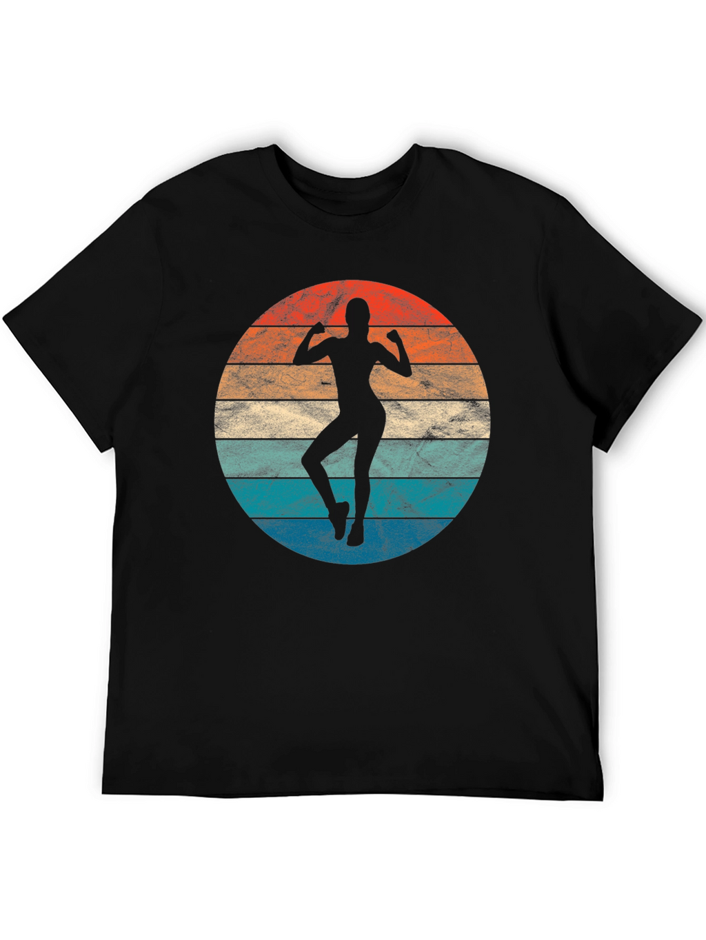Retro Fitness T-Shirt - Gym Workout Tee
