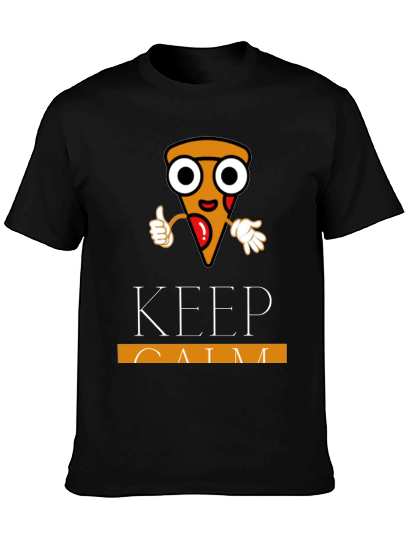 Keep Calm Pizza T-Shirt