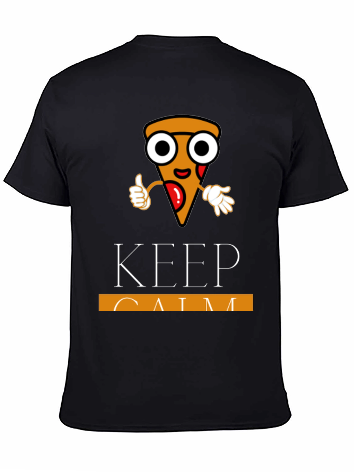 Keep Calm Pizza T-Shirt