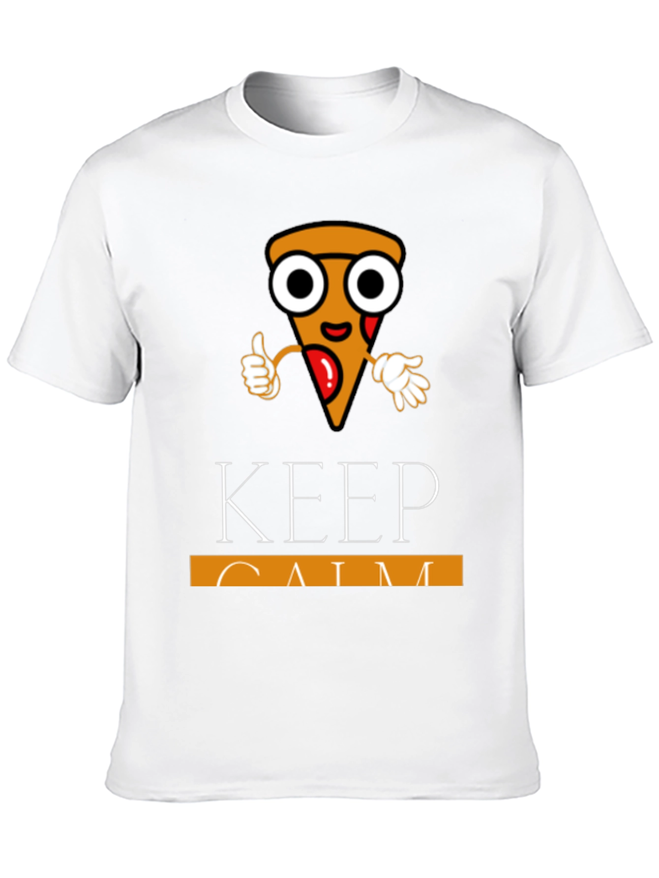 Keep Calm Pizza T-Shirt
