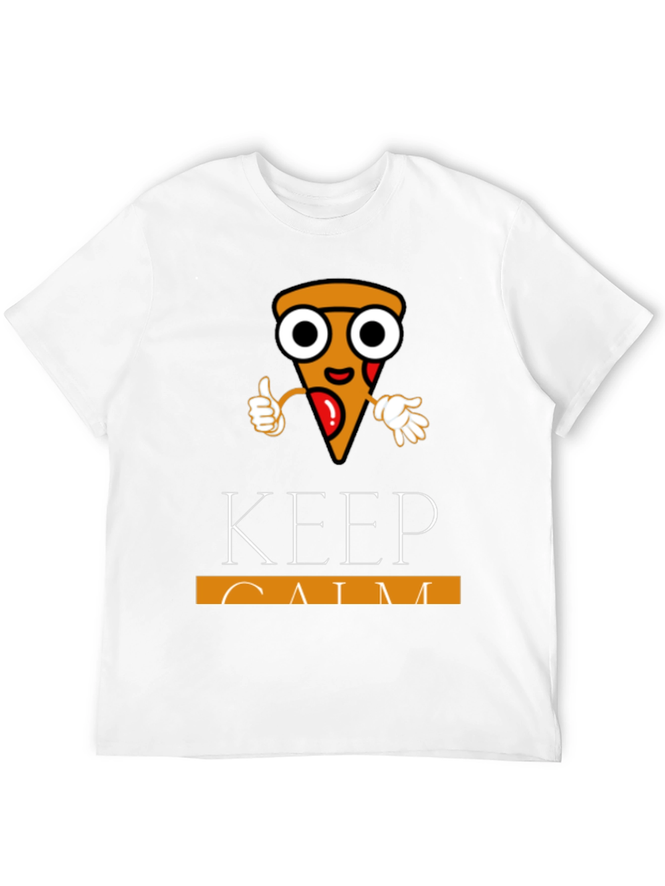Keep Calm Pizza T-Shirt